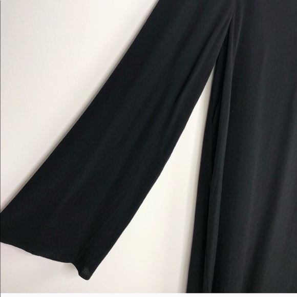 ASTR Lace-Up Bell Sleeve Shift Dress - Picture 5 of 6